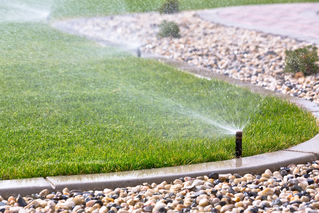 Irrigation System Installation in Warren project 1