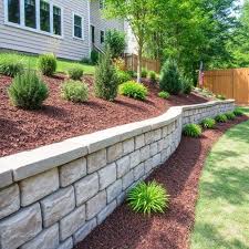 Retaining Wall Installation in Warren project 4